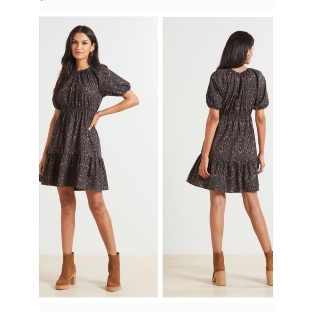 Rails Khloe Savannah Animal Print Dress M